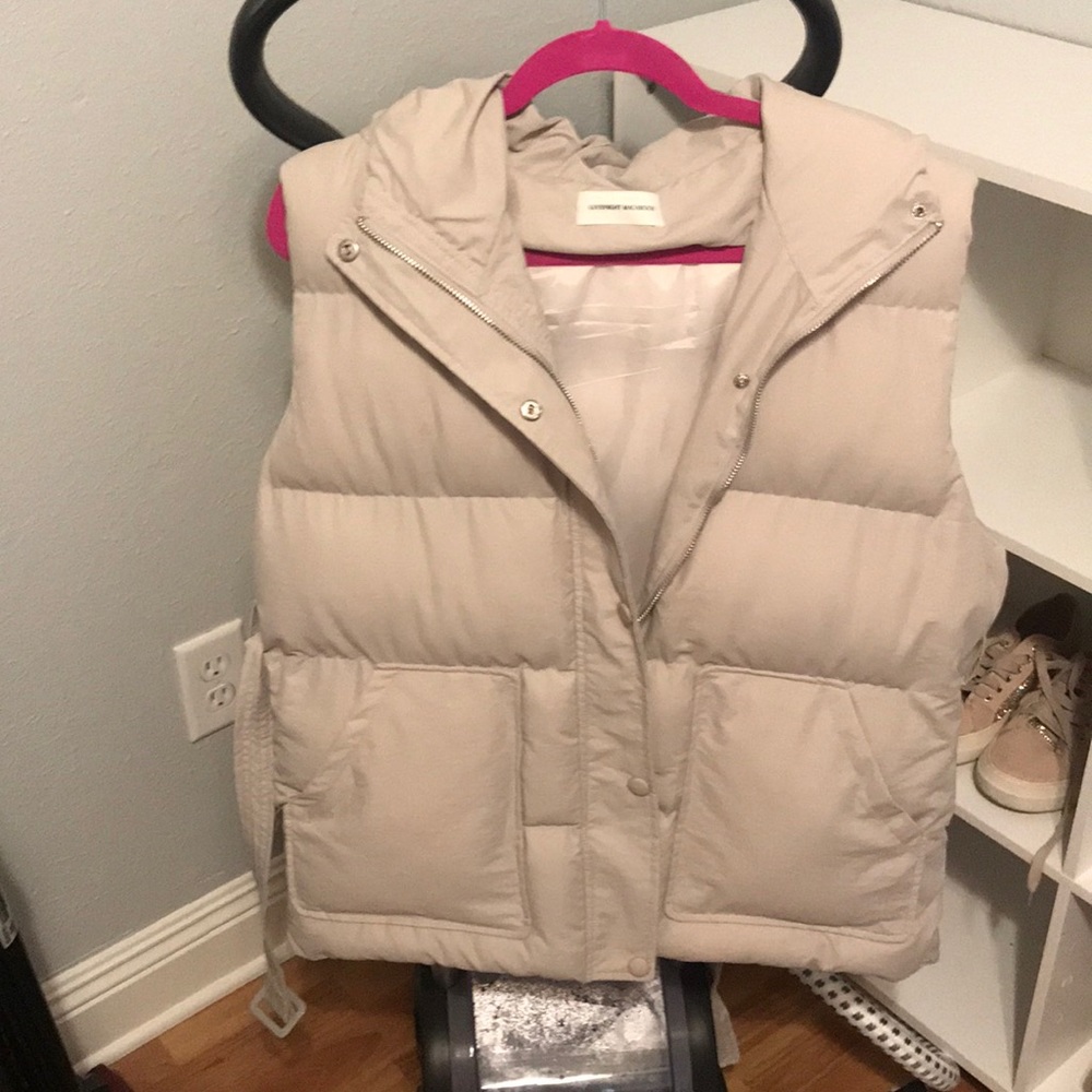 Gray vest